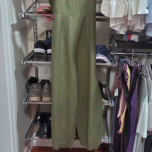 First Monday Khaki Jumpsuit - Picture 3 of 4